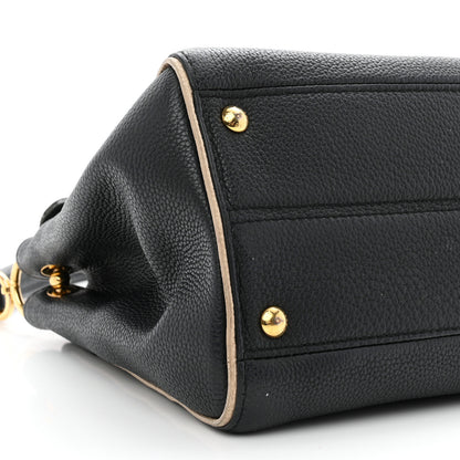 Louis Vuitton Grained Calfskin Monogram Double V Black 9 of 10