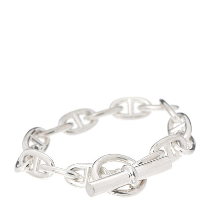 Hermes Sterling Silver MM Chaine d'Ancre Bracelet 1 of 5