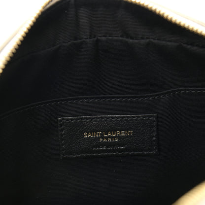 Saint Laurent Calfskin Matelasse Monogram Lou Camera Bag Crema Soft 5 of 8