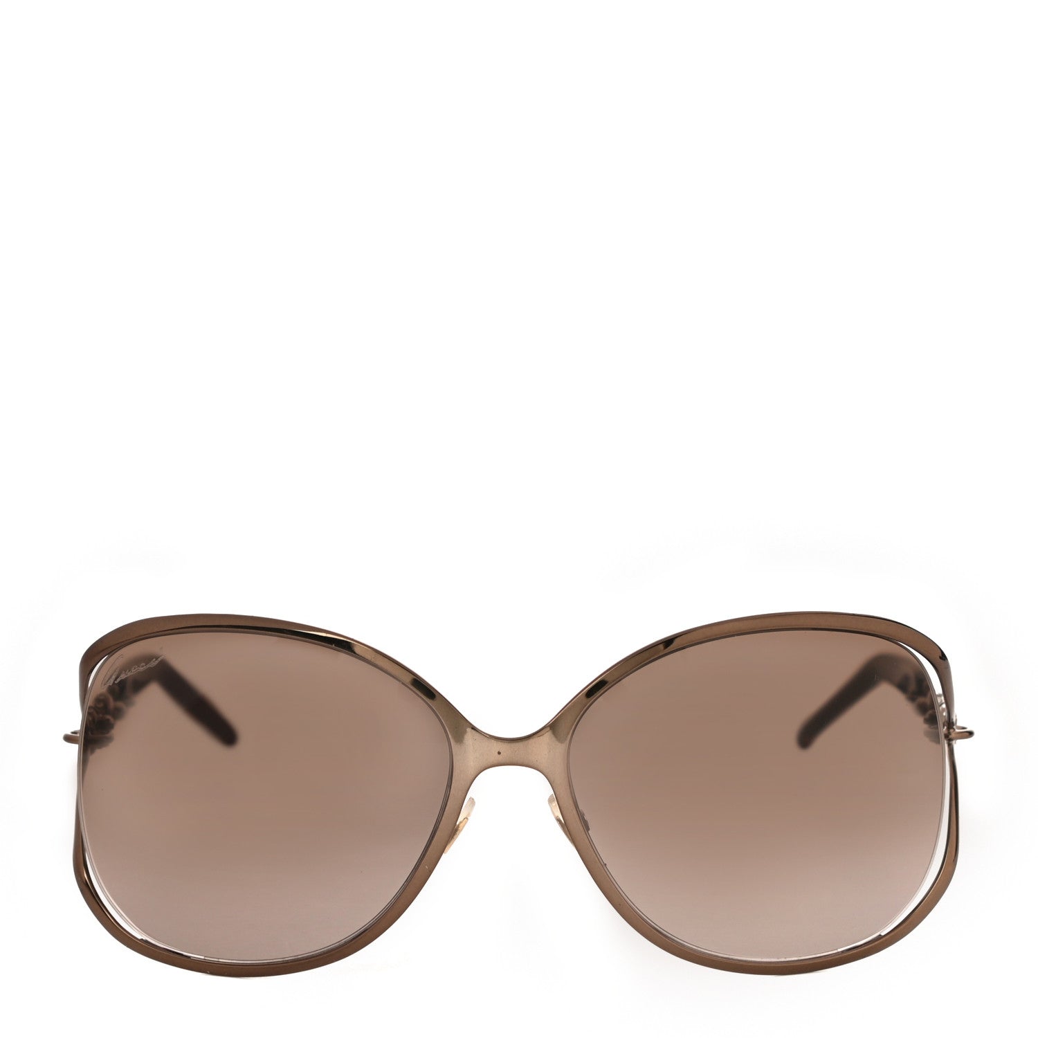 Gucci Crystal Marina Chain Sunglasses GG4250/N/S Tortoise 4 of 8