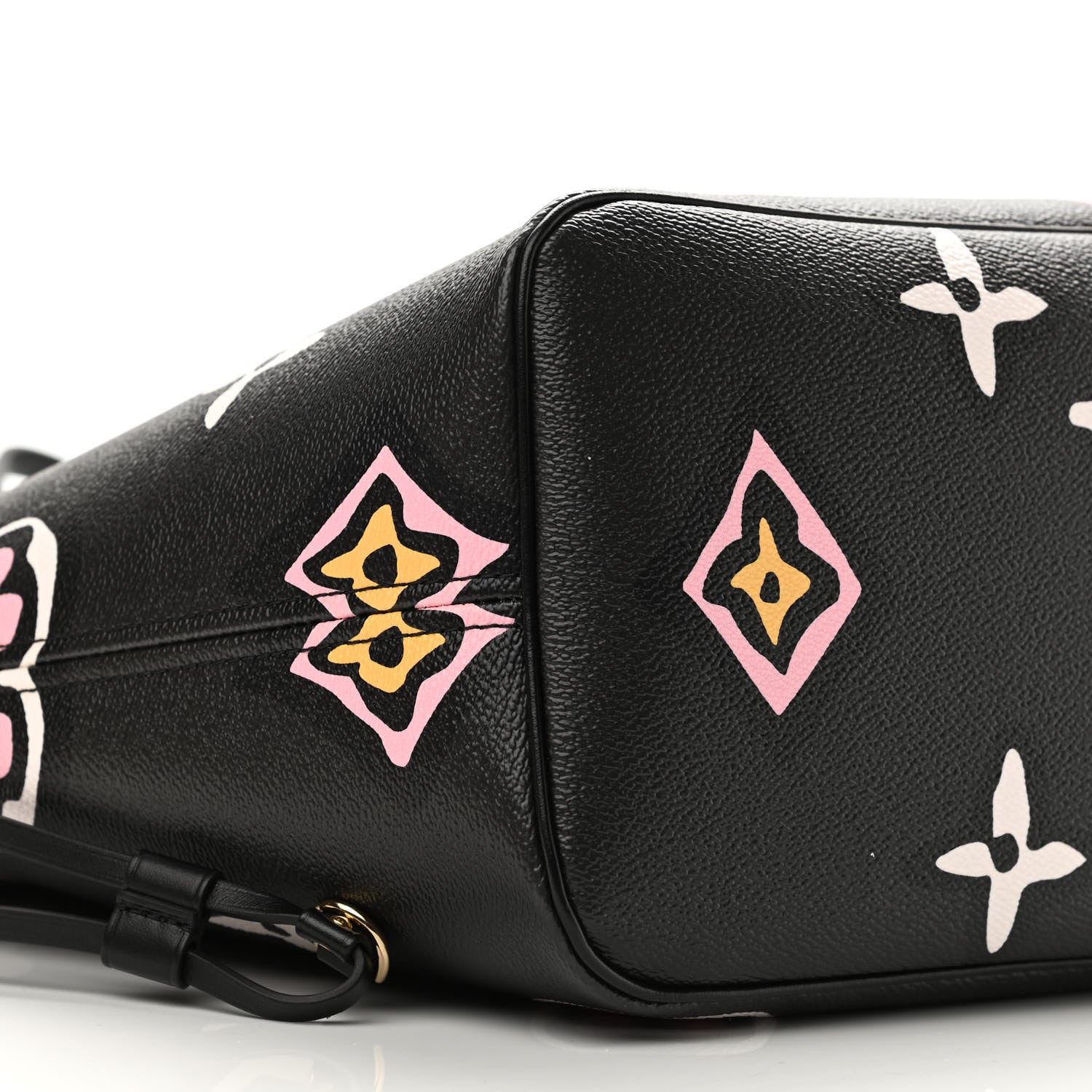 Louis Vuitton Monogram Giant Wild At Heart Neverfull MM Black 9 of 11