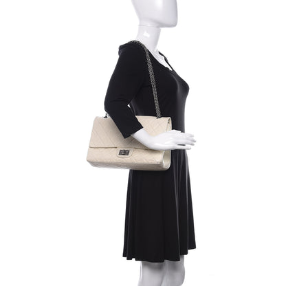 Chanel Aged Calfskin 2.55 Reissue 227 Flap Ivory 2 of 12