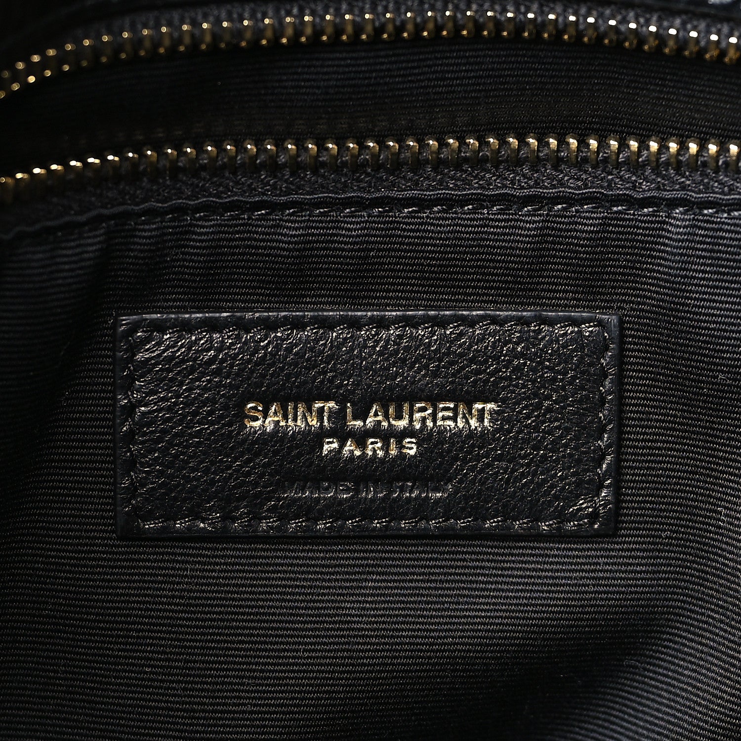 Saint Laurent Crinkled Calfskin Matelasse Monogram Medium Niki Chain Satchel Black 6 of 9