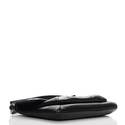 Chanel Calfskin Square Stitched Mademoiselle Shoulder Bag Black 4 of 11