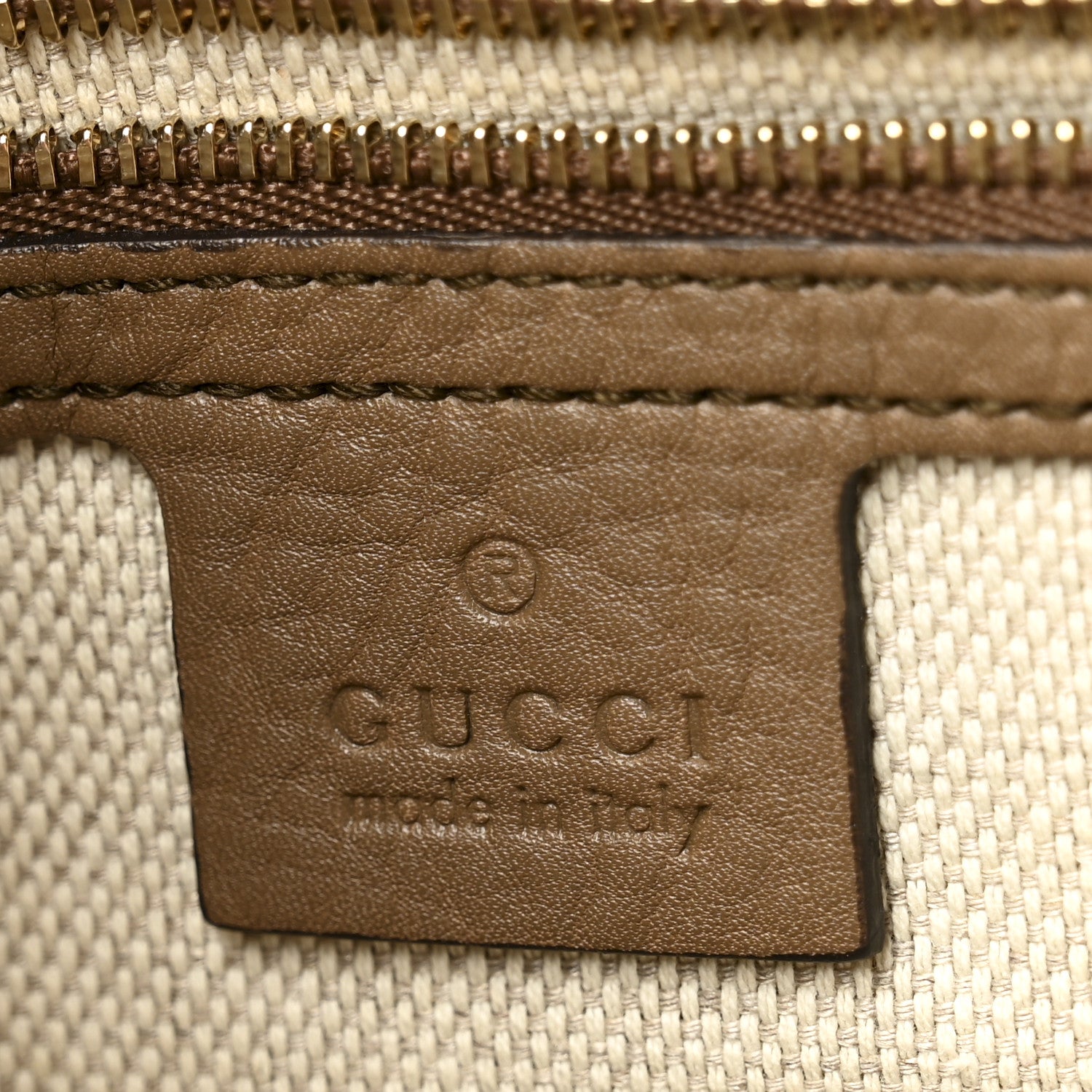 Gucci Snakeskin Small Soho Bowler Brown 6 of 10