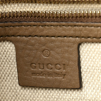 Gucci Snakeskin Small Soho Bowler Brown 6 of 10