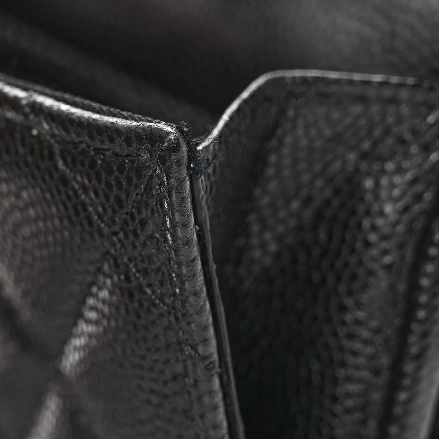 Chanel Caviar Quilted Double Flap Wallet Black 8 of 10