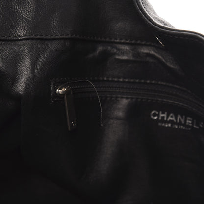 Chanel Glazed Calfskin East West Modern Chain Tote Black 14 of 14