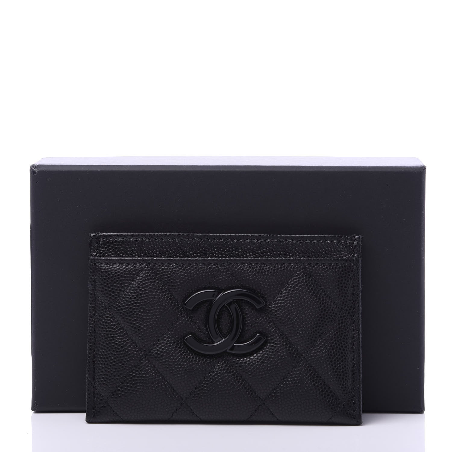 Chanel Caviar Quilted My Everything Card Holder Black 10 of 10