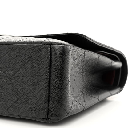 Chanel Caviar Quilted Maxi Double Flap Black 10 of 17