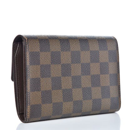 Louis Vuitton Damier Ebene Porte Tresor Etui Papier Wallet 3 of 10