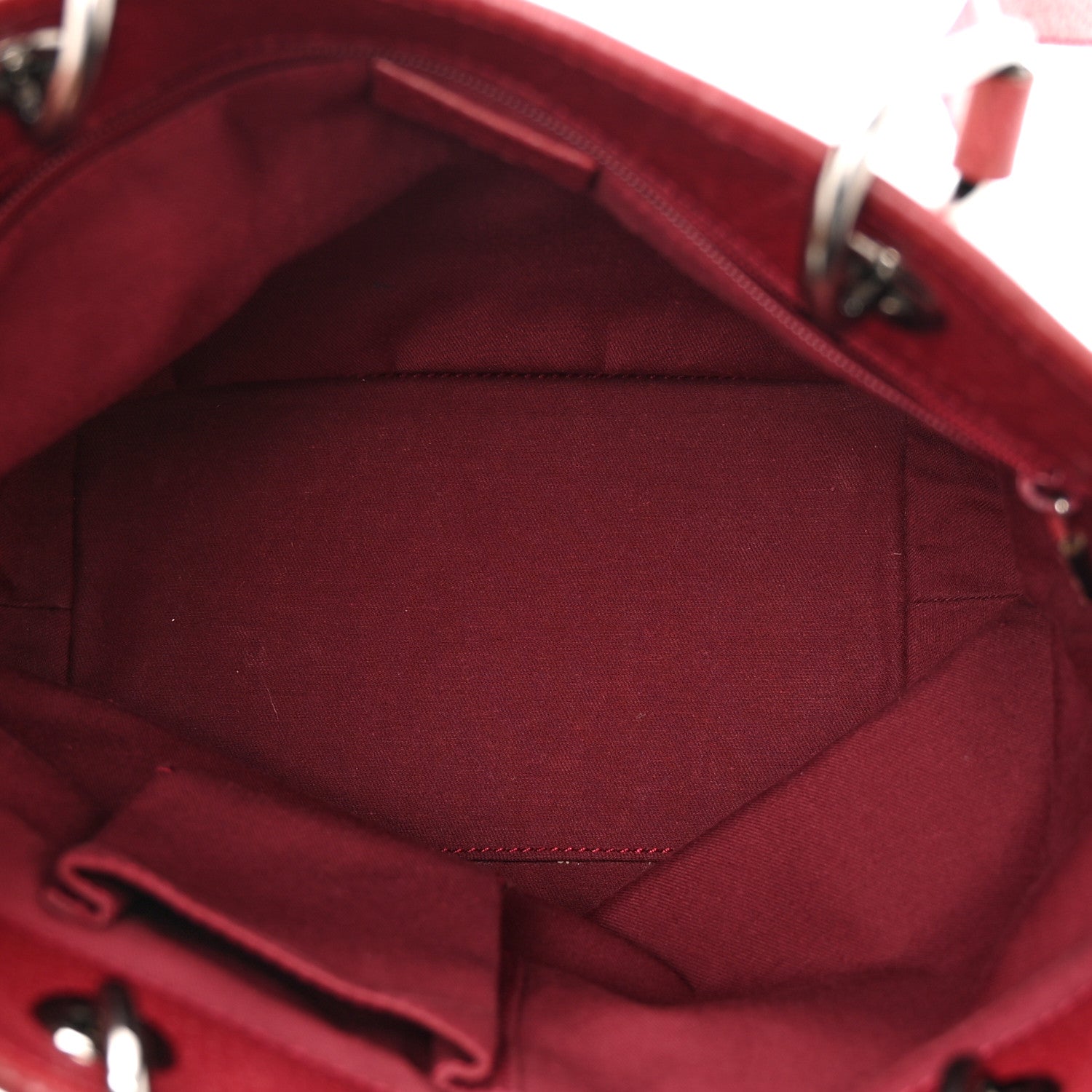 Gucci Monogram Small Eclipse Tote Red 5 of 14