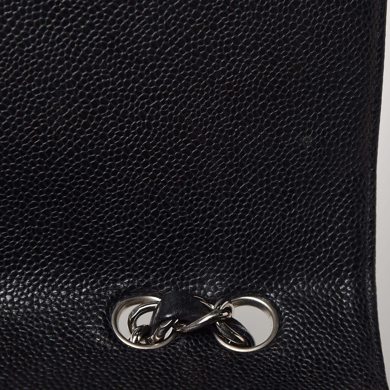 Chanel Caviar Quilted Jumbo Single Flap Black 11 of 14