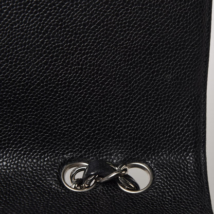 Chanel Caviar Quilted Jumbo Single Flap Black 11 of 14
