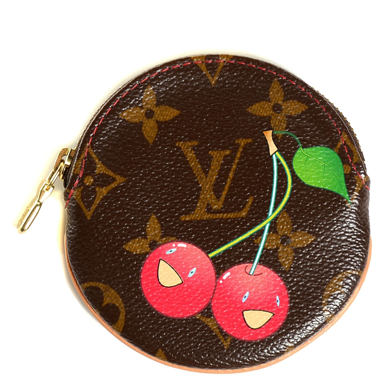 Louis Vuitton Monogram Cerises Round Coin Purse 1 of 7