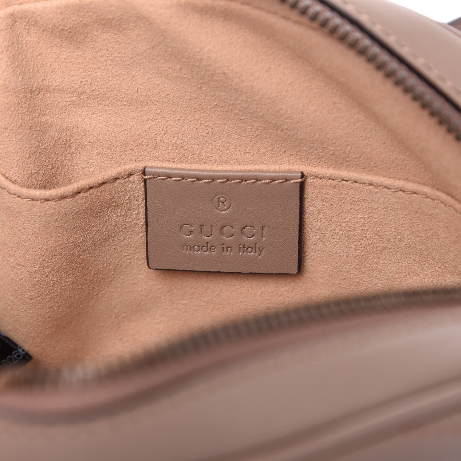 Gucci Calfskin Matelasse GG Marmont Belt Bag 85 34 Porcelain Rose 8 of 12