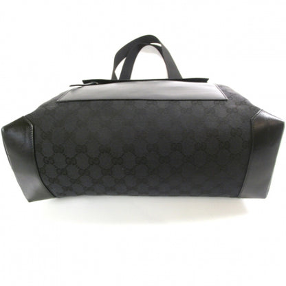 Gucci Monogram Canvas Tote Black 4 of 12