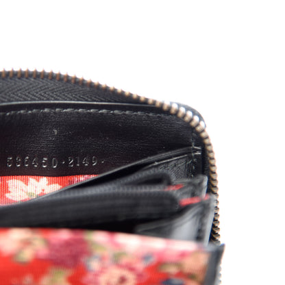 Gucci Calfskin Web Trapuntata GG Zip Around Wallet Black 7 of 8