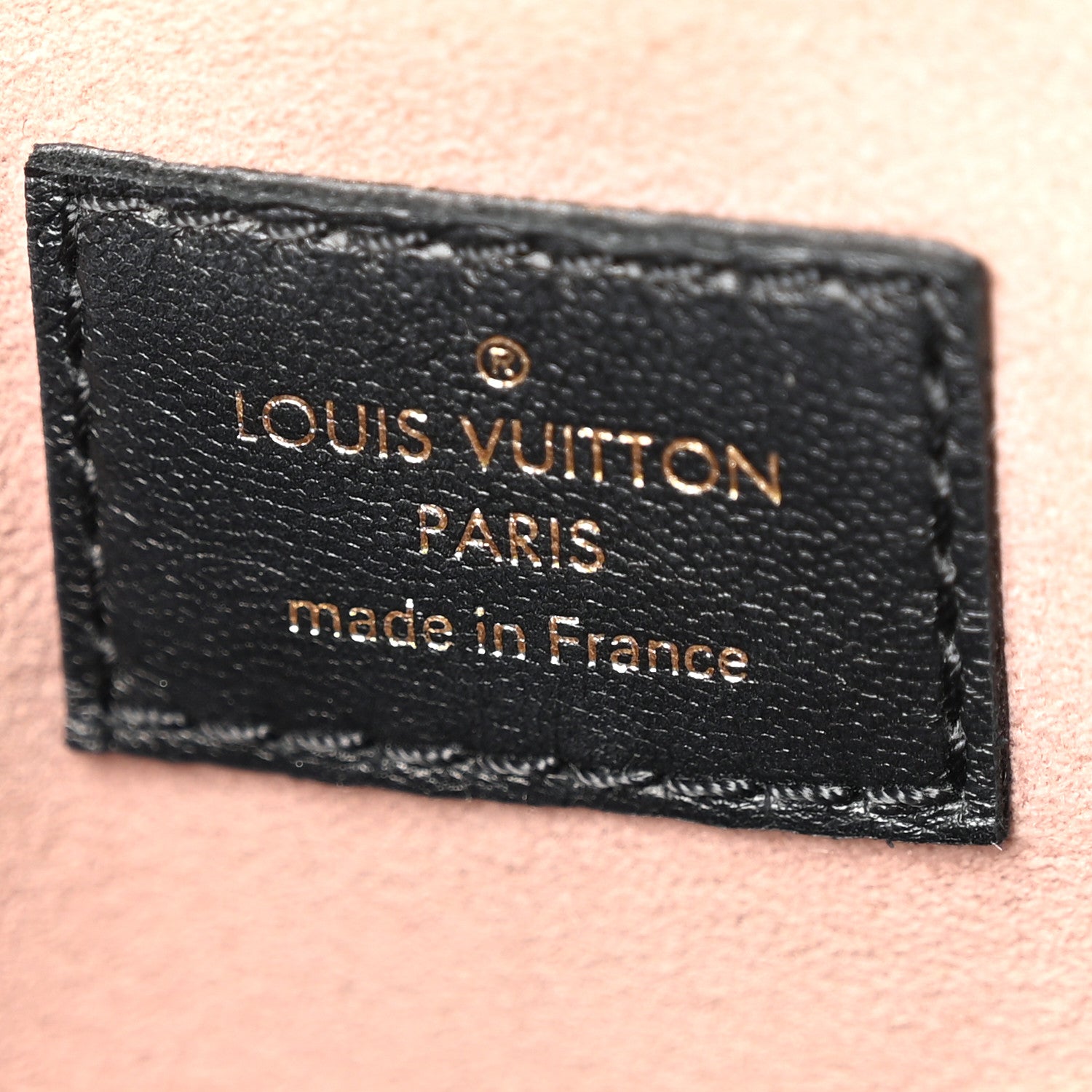 Louis Vuitton Lambskin Embossed Monogram Coussin PM Black 7 of 11