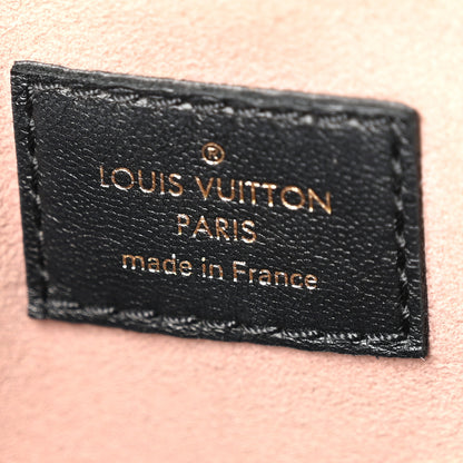 Louis Vuitton Lambskin Embossed Monogram Coussin PM Black 7 of 11