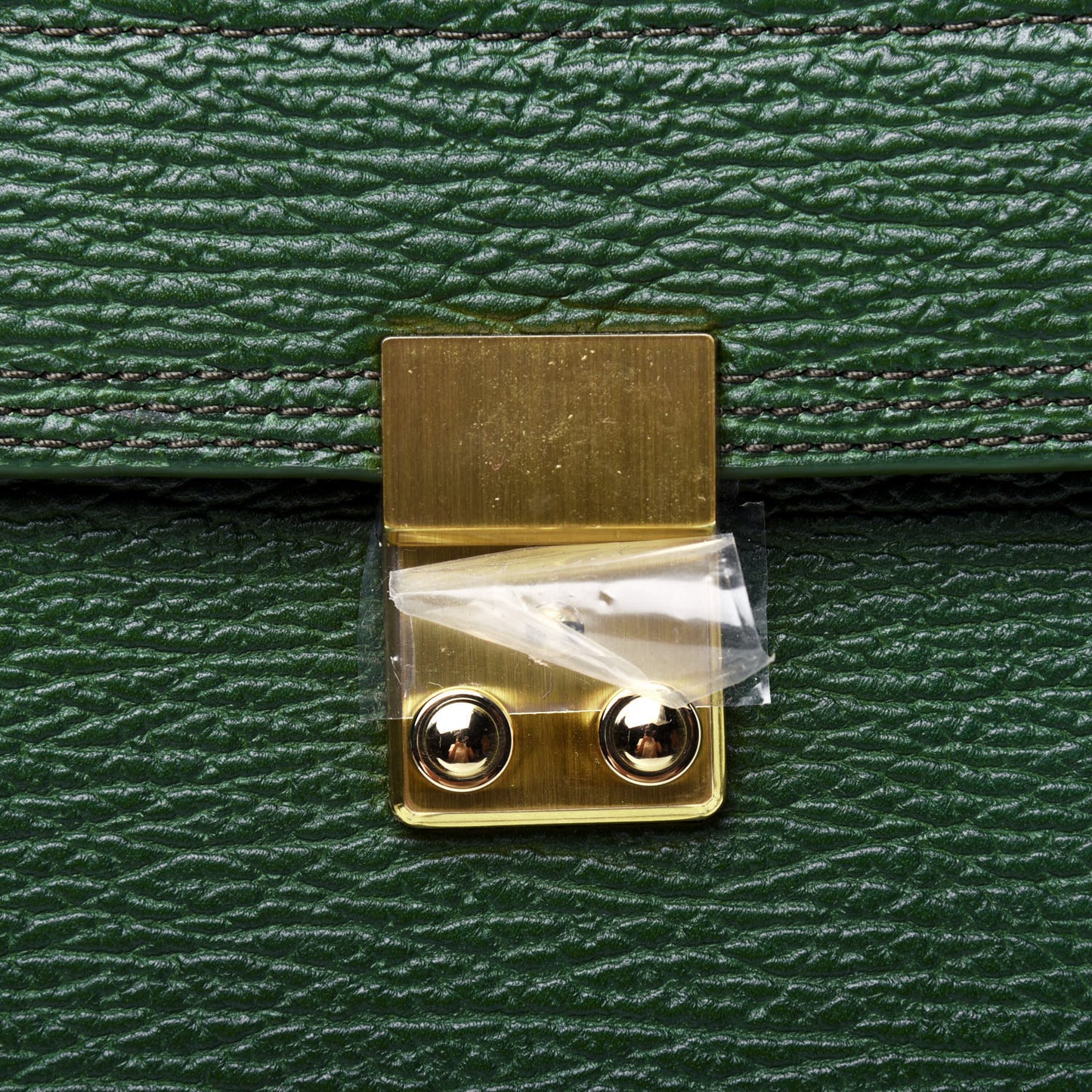 Textured Calfskin Pashli Backpack Jade