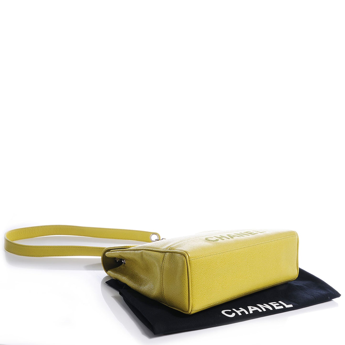Caviar Shoulder Bag Yellow