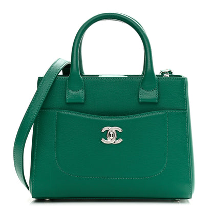 Chanel Grained Calfskin Mini Neo Executive Shopper Tote Green 1 of 11
