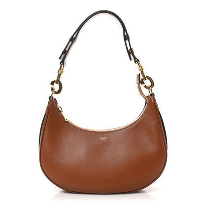 Celine Smooth Calfskin Medium Strap Ava Shoulder Bag Tan 1 of 10