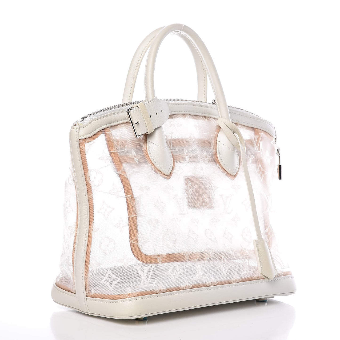 Monogram Transparence Lockit White