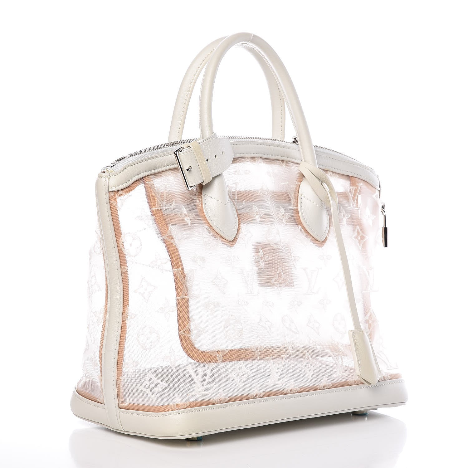 Louis Vuitton Monogram Transparence Lockit White 3 of 30
