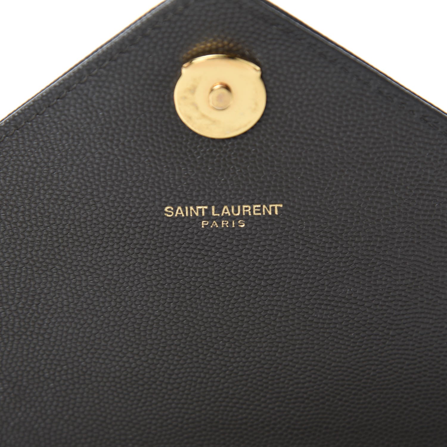 Saint Laurent Grain De Poudre Matelasse Chevron Large Monogram Satchel Bronze 9 of 11