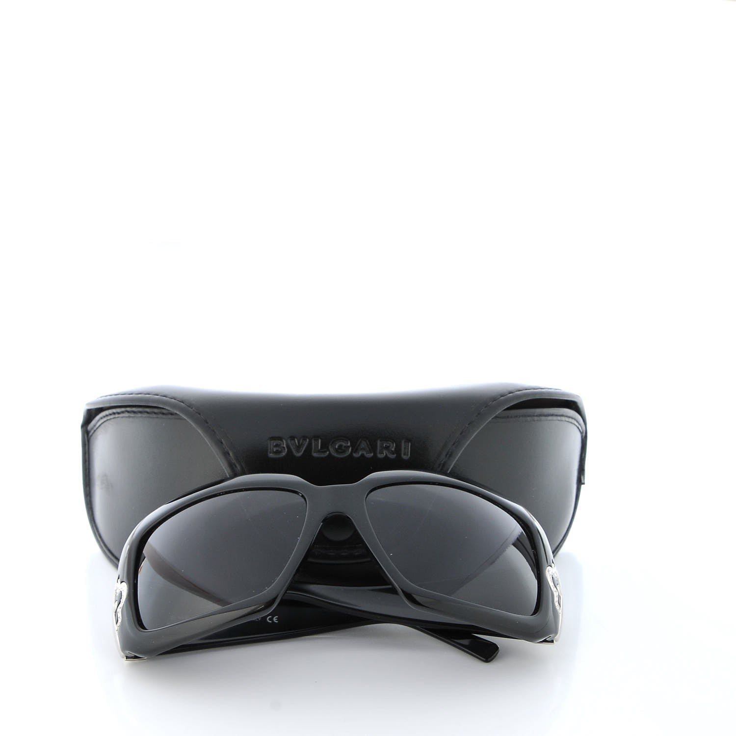 Bulgari Crystal 861-B Sunglasses Black 7 of 7