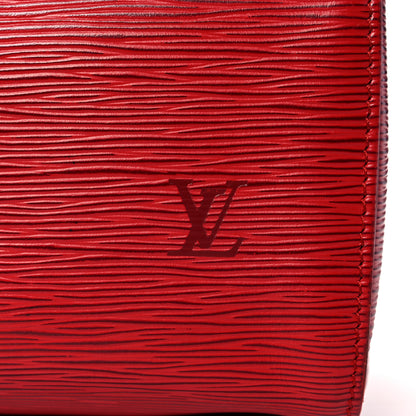 Louis Vuitton Epi Speedy 25 Rouge 7 of 19