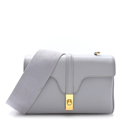 Celine Smooth Calfskin Teen Soft 16 Shoulder Bag Light Grey 1 of 9