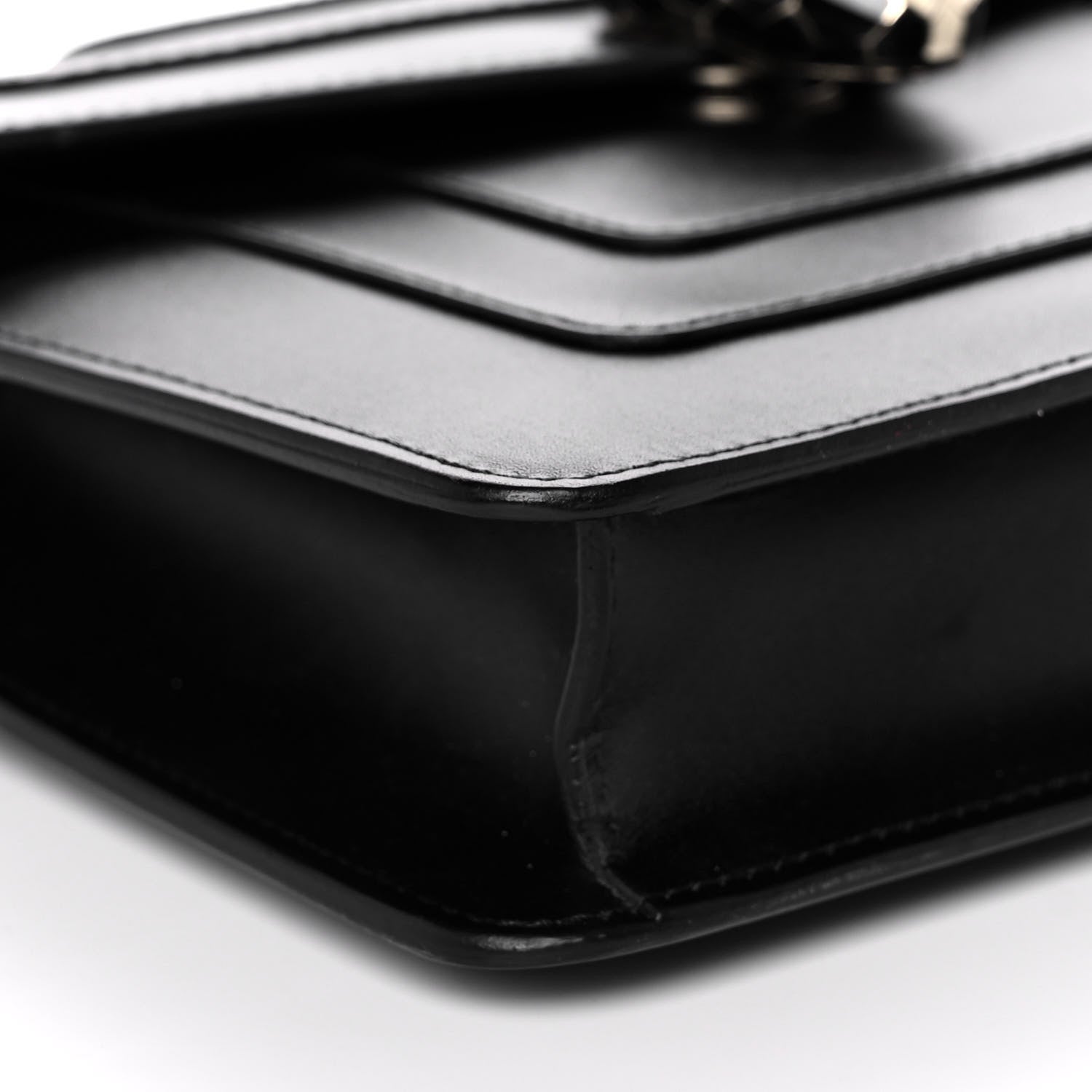 Bulgari Calfskin Serpenti Forever Crossbody Bag Black 8 of 14