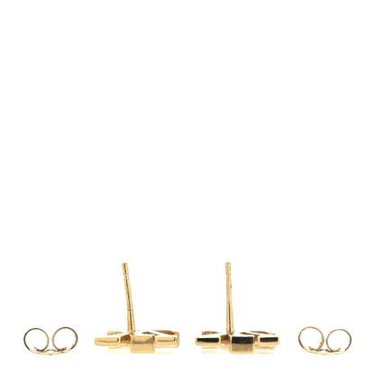 Louis Vuitton Metal LV Iconic Earrings Gold 3 of 4