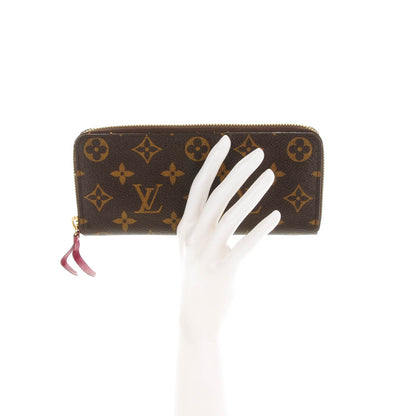 Louis Vuitton Monogram Clemence Wallet Fuchsia 2 of 8