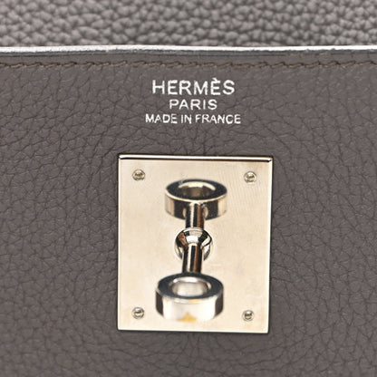 Hermes Togo Kelly Retourne 32 Etain 6 of 15