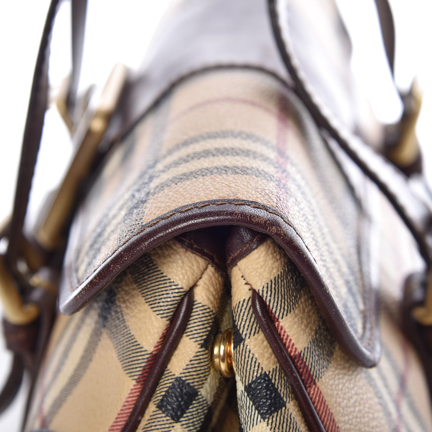 Haymarket Check Buckle Satchel