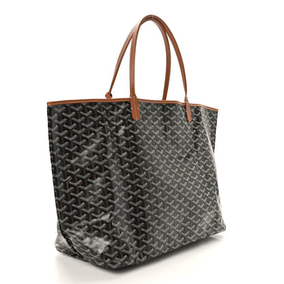 Goyard Goyardine Saint Louis GM Black Gold 4 of 9