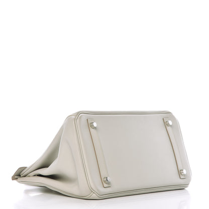 Hermes Swift Birkin 30 Gris Perle 4 of 12