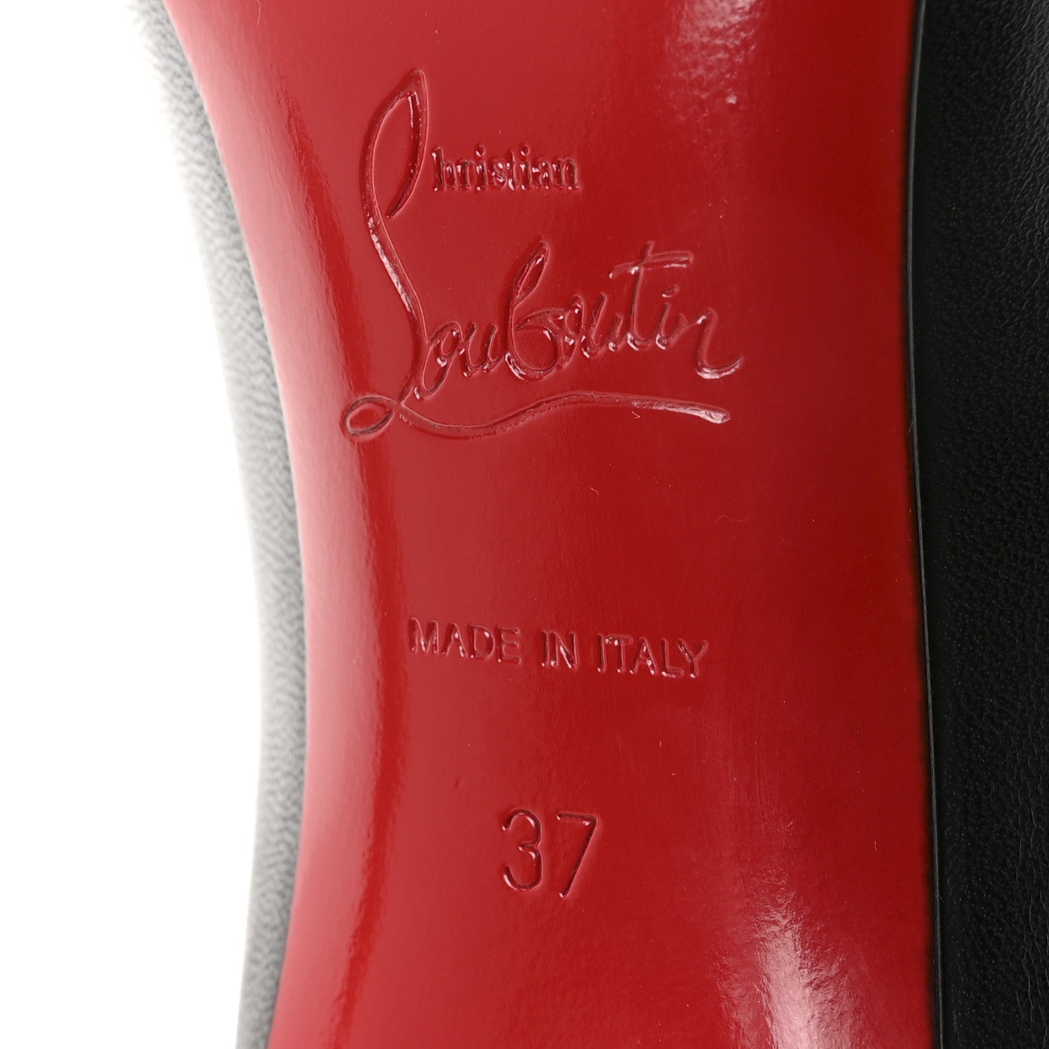 Christian Louboutin Nappa Shiny Kate 85 Pumps 37 Black 7 of 8
