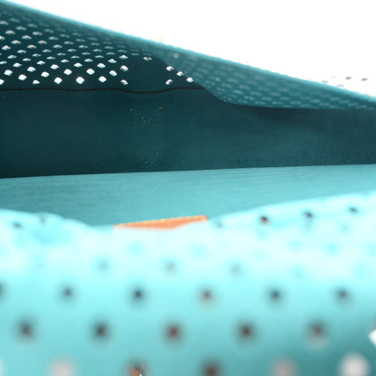 Louis Vuitton Monogram SC Flore Saumur Teal 5 of 10