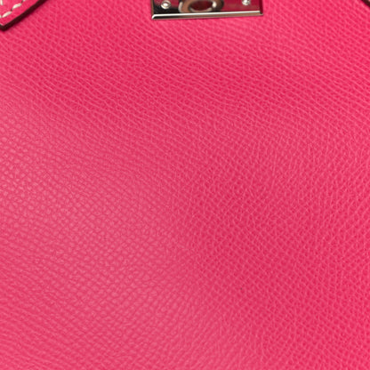 Hermes Epsom Candy Birkin 35 Rose Tyrien Rubis 19 of 19