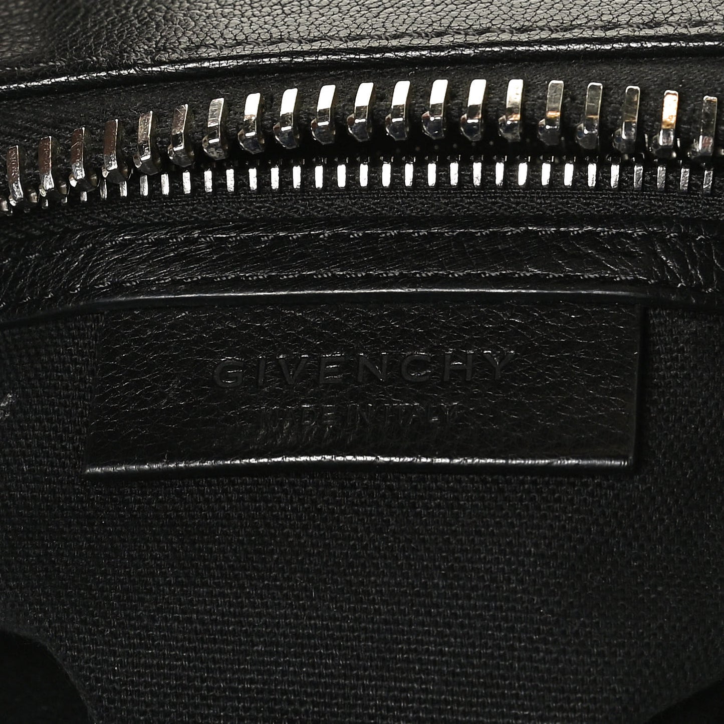 Sugar Goatskin Mini Antigona Black