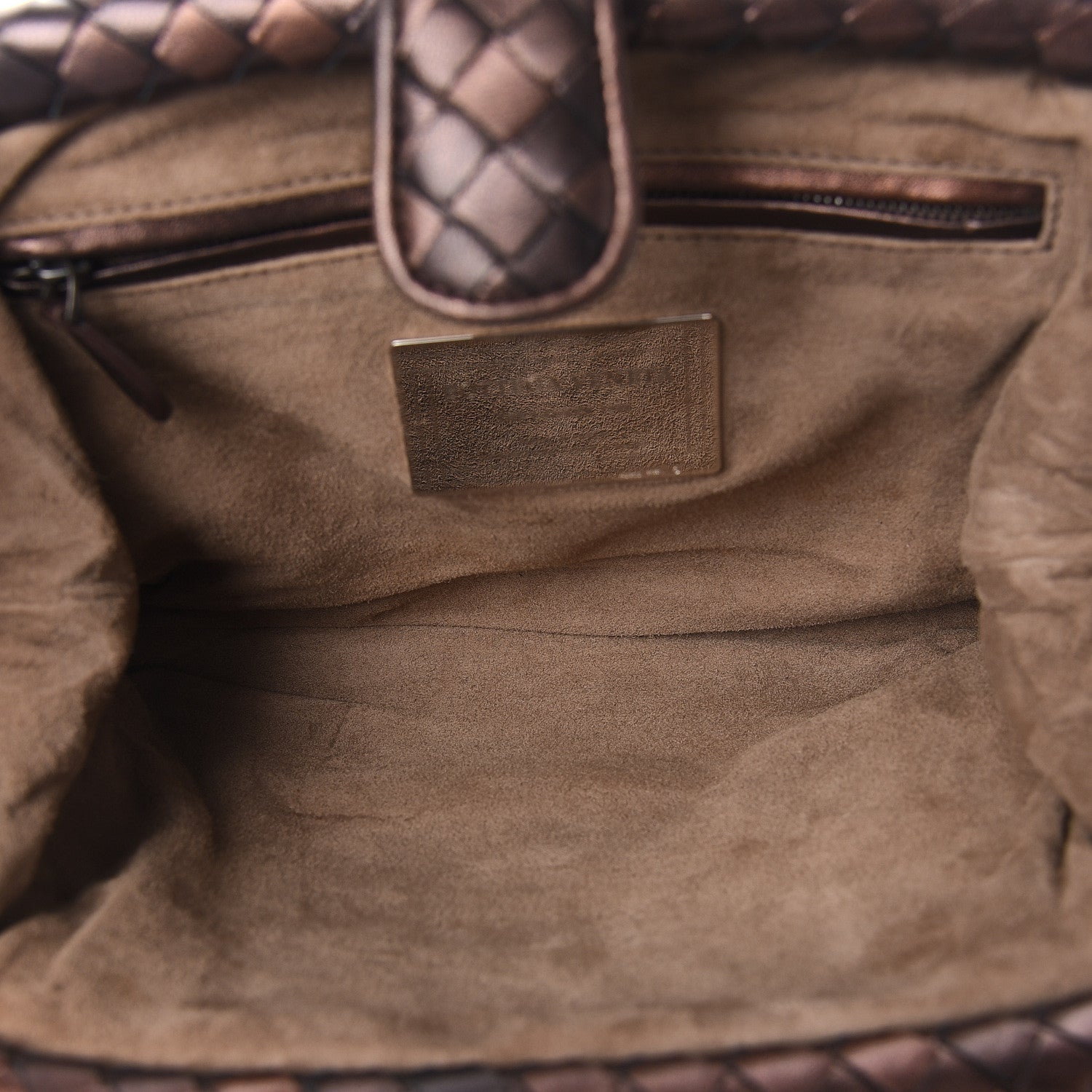 Bottega Veneta Nappa Intrecciato The Lauren 1980 Clutch Dark Bronze 5 of 8