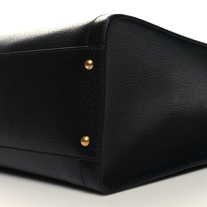 Gucci Wonka Grain Calfskin Large Diana Tote Bag Black 11 of 11