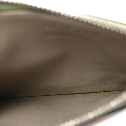 Loewe Soft Grained Calfskin Zip Coin Card Holder Rosemary Tan 5 of 7