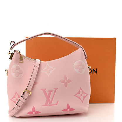 Louis Vuitton Empreinte Monogram Giant By The Pool Marshmallow Hobo PM Bouton De Rose 11 of 11
