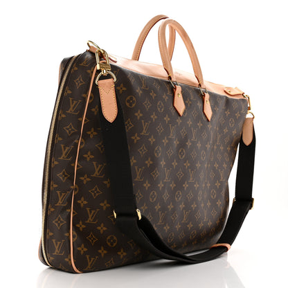 Louis Vuitton Monogram Garment Cover 2 Hangers 2 of 19